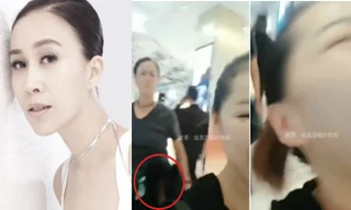 'Thiên hậu' Trung Quốc bị chỉ trích vì cố tình đá fan nữ ngã dúi đầu