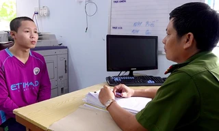 Hồ Thanh Minh Triết tại cơ quan điều tra 