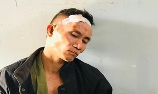 Đối tượng Trần Duy Chinh khi bị mới bắt