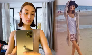 Siêu mẫu Lê Thúy tụt 10 kg trong 2 tháng, báo động suy nhược cơ thể