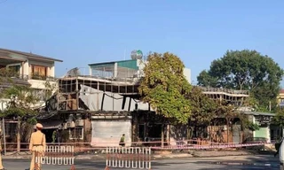 Vĩnh Phúc: Cháy quán ăn trong đêm làm 4 người thiệt mạng
