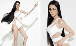 'Người đẹp chuyển giới' Lâm Khánh Chi gây 'sốt' với bộ ảnh bikini nóng bỏng