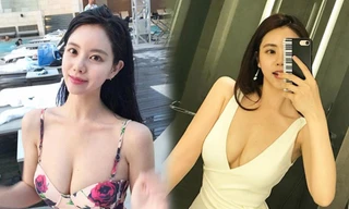 'Chết mê' với vòng 1 'khủng' của nữ thần dương cầm Hàn Quốc