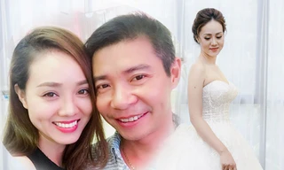 Bạn gái thử váy cưới, Công Lý sắp lấy vợ mới?