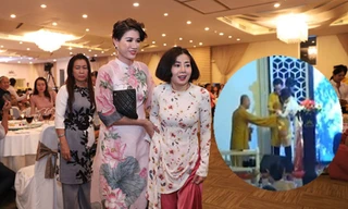 Mai Phương phải nhờ đồng nghiệp dìu xuống sân khấu vì sức khỏe yếu