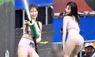 HyunA bị chỉ trích vì ăn mặc, tạo dáng phản cảm tại lễ hội 