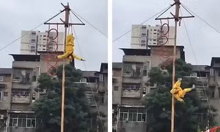 Clip: Tôn Ngộ Không ngã cắm đầu xuống đất từ độ cao 10m