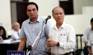 Hai cựu Chủ tịch Đà Nẵng Trần Văn Minh và Văn Hữu Chiến. 