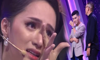 Hương Giang òa khóc vì chàng trai công khai giới tính với bố trên truyền hình