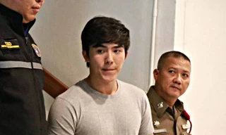 Nam diễn viên đang lên của Thái Lan bị cảnh sát bắt vì tội lừa gạt, rửa tiền 