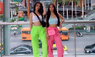 Đôi bạn thân hot girl cao mét rưỡi vẫn nóng bỏng săn chắc nhờ tập gym