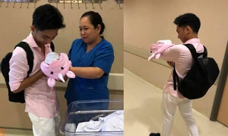 Showbiz 9/7: Phan Hiển 'tung tăng' đón con gái sinh non về nhà gây sốt