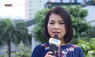 Nhan sắc trẻ trung bất ngờ của MC Bạch Dương khi trở lại VTV sau 2 năm rời xa