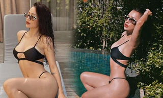 DJ Tít 'thiêu đốt ánh nhìn' với bikini khoe hình thể siêu nóng bỏng