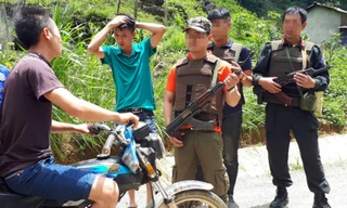 Công an cắm chốt bảo vệ người dân ở 'thung lũng ma túy Tà Dê'