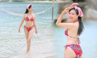 Nghệ sĩ Chiều Xuân lại khoe ảnh bikini siêu gợi cảm, đáng ngưỡng mộ ở tuổi 52