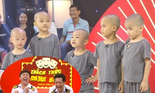 5 chú tiểu mồ côi tiếp tục vượt vòng 4 'Thách thức danh hài'