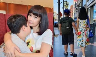 Ngạc nhiên với vóc dáng cao lớn của con trai Việt Trinh khi mới 10 tuổi