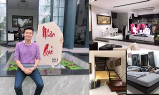Nội thất choáng ngợp trong biệt thự khủng của Quốc Trường 'Về nhà đi con' 