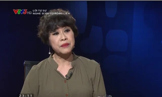 NS ƯT Hồng Liên trong chương trình Lời Tự Sự phát sóng trên VTV3