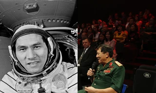 Anh hùng Phạm Tuân kể lại kỷ niệm không quên khi bay lên vũ trụ