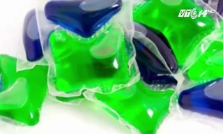 Cảnh báo viên nước giặt giống kẹo gây nguy hiểm cho trẻ nhỏ