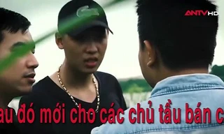 Côn đồ ngang ngược đòi tiền bảo kê bến bãi thu mua cát 