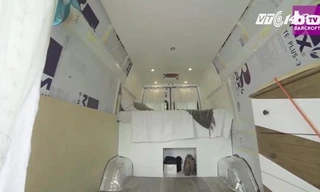 Biến ô tô thành nhà di động, tiết kiệm hàng chục triệu đồng/tháng