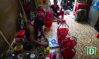 Làng lồng đèn 50 năm ở Sài Gòn tất bật vào mùa trung thu