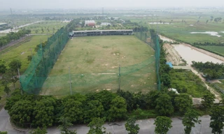 Sau công viên nước, khu đô thị Thanh Hà 'mọc' thêm sân tập golf sai quy hoạch