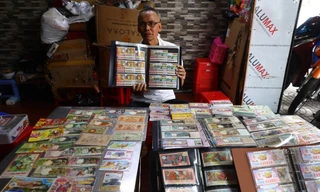 Người đàn ông ở TPHCM sưu tầm 300.000 vé số độc lạ, giá bằng căn chung cư