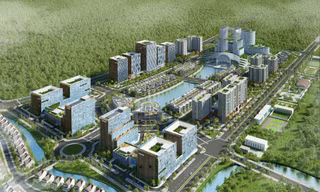 Điều chỉnh KĐT Công viên công nghệ phần mềm Hà Nội, chia đôi ô đất khách sạn dịch vụ