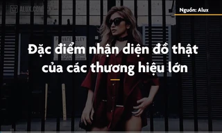 Cách nhận biết túi, giày, quần áo hàng hiệu 