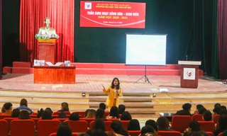 CEO Nguyễn Mến truyền cảm hứng khởi nghiệp kinh doanh đến 700 sinh viên ĐH Văn hóa Hà Nội