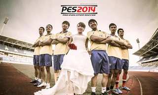 Bộ ảnh cưới độc nhất vô nhị của fan Arsenal Việt Nam