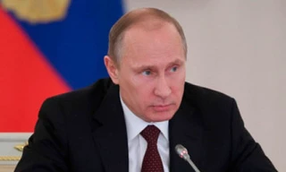 Tổng thống Vladimir Putin của Nga được bình chọn là Người đàn ông Quốc tế của năm