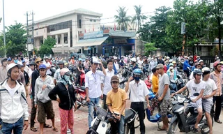 Tám giờ vây bắt tội phạm truy nã