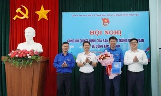 Công bố quyết định của Ban Bí thư T.Ư Đoàn về công tác cán bộ Tỉnh Đoàn Phú Yên
