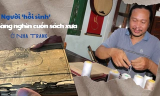 Người cứu hàng nghìn cuốn sách cũ nát ở Nha Trang suốt 20 năm