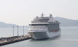 1.200 du khách quốc tế đến Khánh Hòa bằng tàu biển 