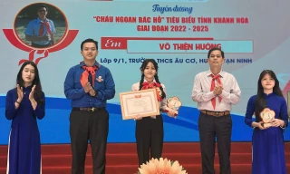 Tuyên dương 150 cháu ngoan Bác Hồ ở Khánh Hòa