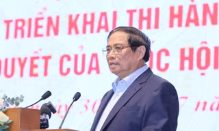 Thủ tướng: Thể chế phải đi trước, mở đường cho đột phá phát triển