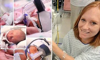 Sinh 5 con trong 5 phút