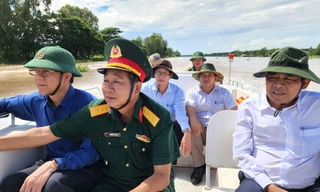 Bí thư An Giang khảo sát tuyến biên giới nơi 40 người tháo chạy khỏi casino