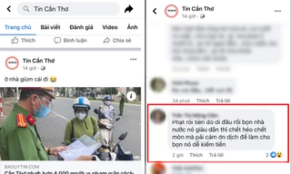 Bình luận xúc phạm lực lượng chống dịch, cô gái bị công an mời làm việc