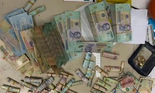 Tang vật thu giữ được.