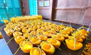 Dưa hấu thỏi vàng 'cháy' hàng ngày Tết