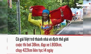 Thanh Vũ - Cô gái Việt trở thành nhà vô địch thế giới cuộc đua 3 môn phối hợp cự ly siêu dài