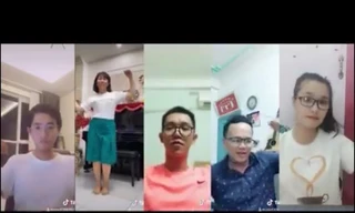 TP.HCM: Thầy cô Trần Chuyên tham gia thử thách "Ghen Cô Vy" trên TikTok 