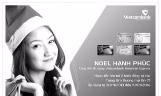 Hàng ngàn ưu đãi chủ thẻ Vietcombank